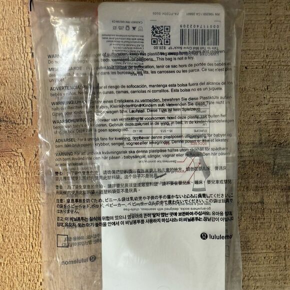 Lululemon tale to tell 1 pack quarter sock Size M/L - Picture 2 of 3